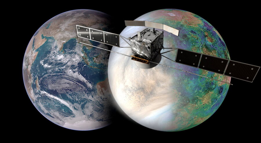 La próxima misión EnVision de la Agencia Espacial Europea con la Tierra y Venus