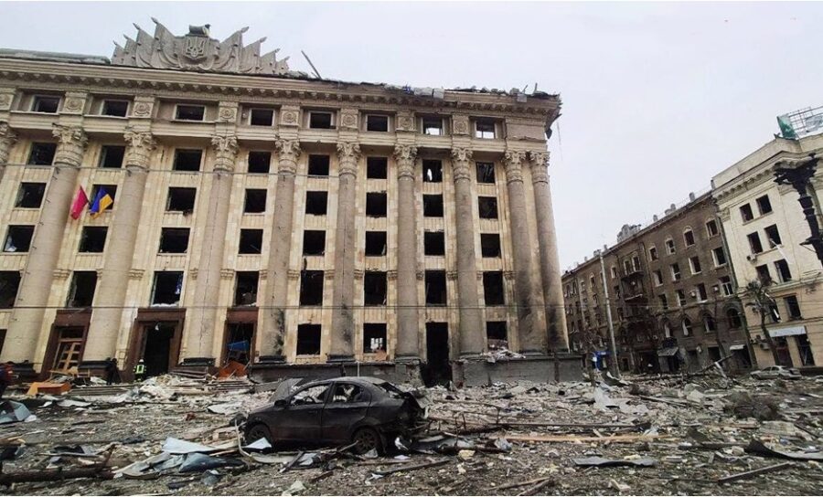 Devastation in Ukraine