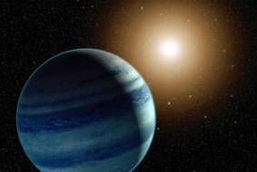 Artist's illustration of exoplanet