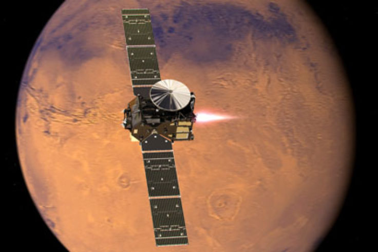ExoMars TGO reaches Mars
