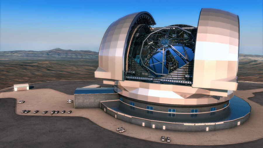 Telescopio Europeo Extra Grande (concepto artístico)