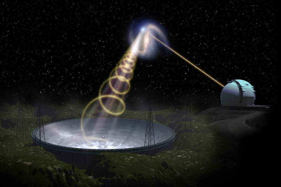 New Observations Add Fuel to Fast Radio Burst Origin Debate - Sky &  Telescope - Sky & Telescope