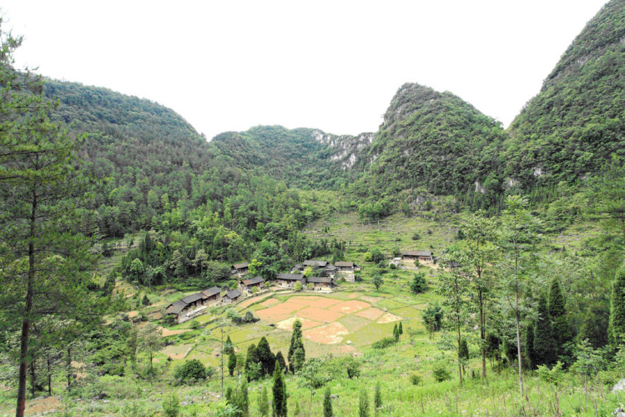 Karst depression, pre-FAST