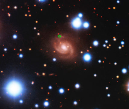 Host Galaxy of a Radio Flash