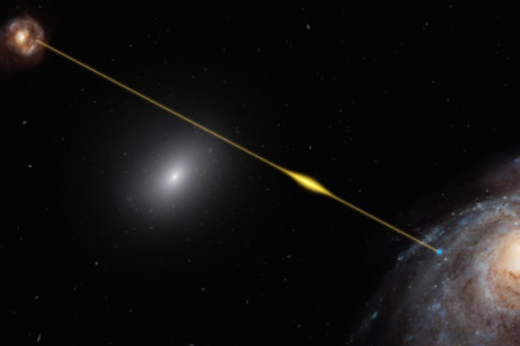Fast radio burst as probe of a galaxy halo
