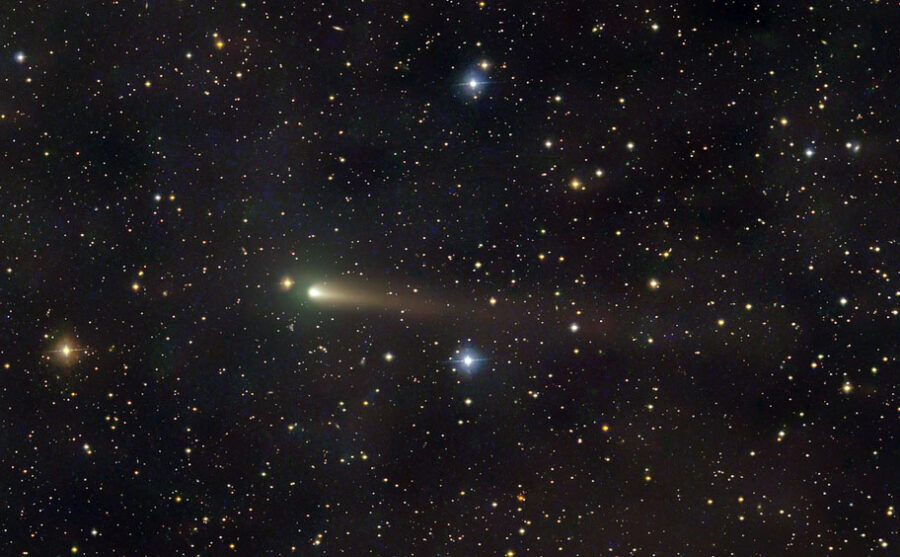 Comet 4P/Faye and tail