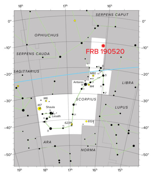 FRB finder chart