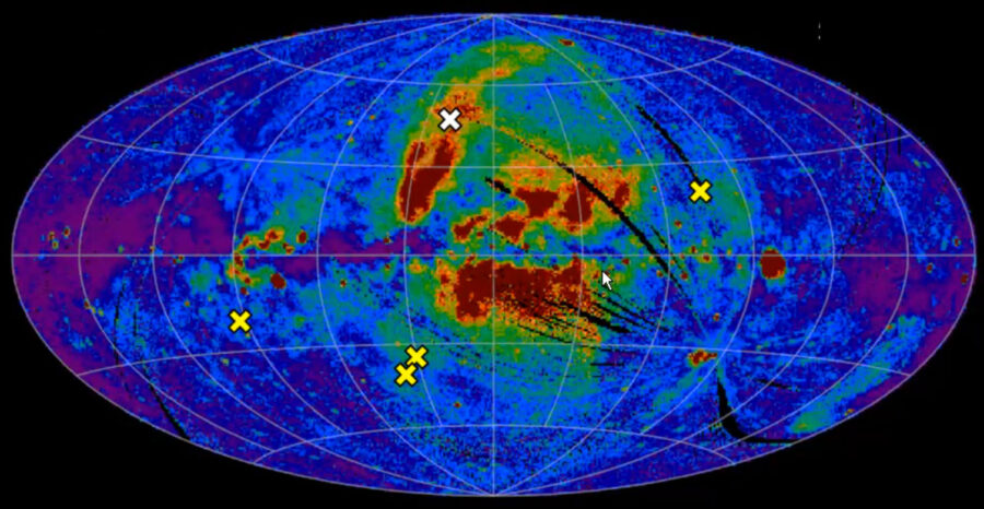 Four sightlines through the Milky Way halo