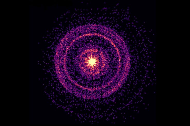 An X-ray image of GRB 221009A