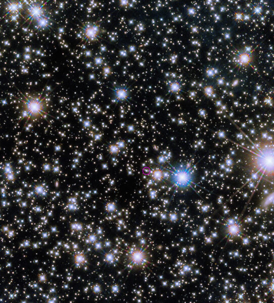 An infrared image of the afterglow of GRB 221009A