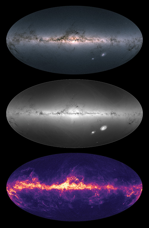 Gaia view of stars in the Milky Way