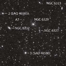 Galaxy Field near M92