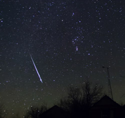 Geminid meteor