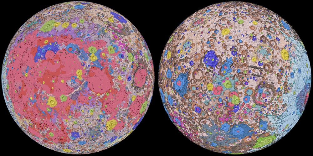 USGS Geologic Map of the Moon