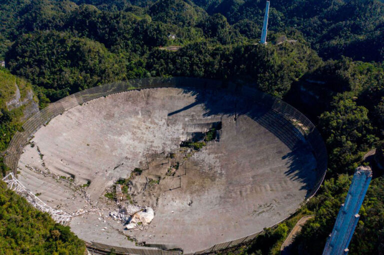 arecibo telescope damage by maria