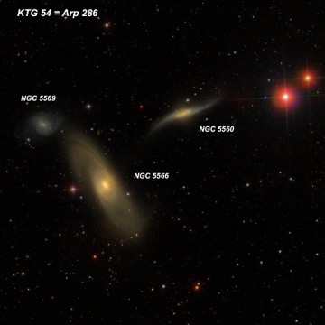 Isolated Galaxy Triplet