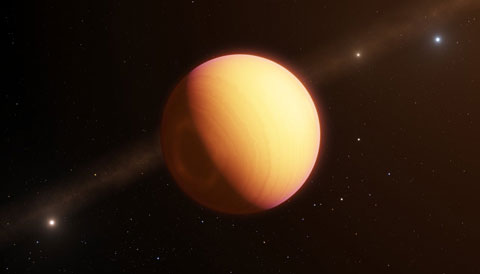 HR 8799e (artist's impression)