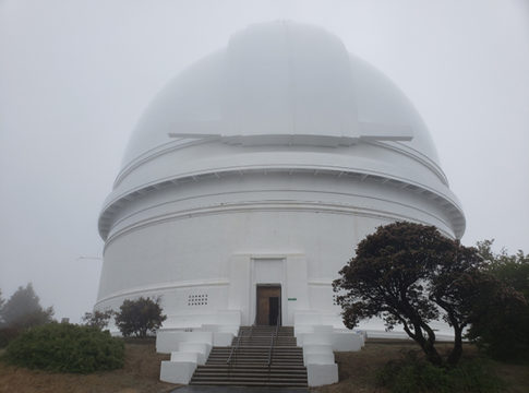 Hale dome in the rain