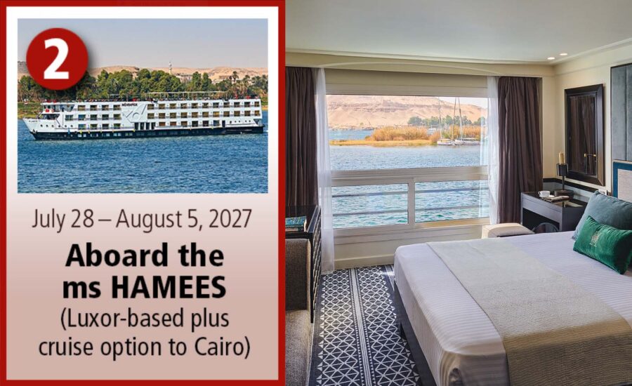 Solar eclipse tour lodging aboard the ms Hamees
