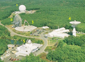 Haystack Observatory (aerial view)
