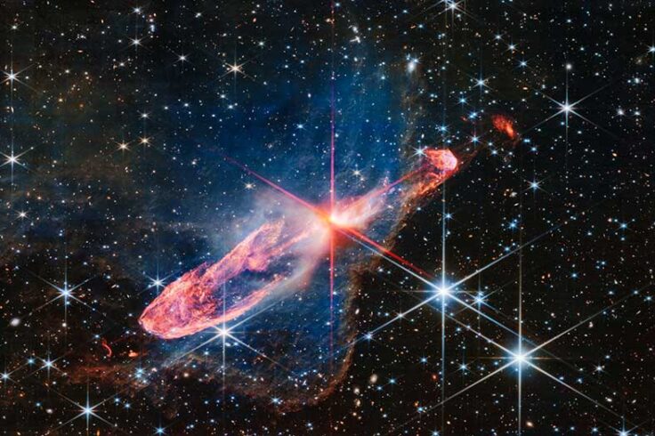 Explosive forming stars