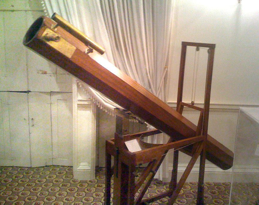 Herschel's 7-foot telescope