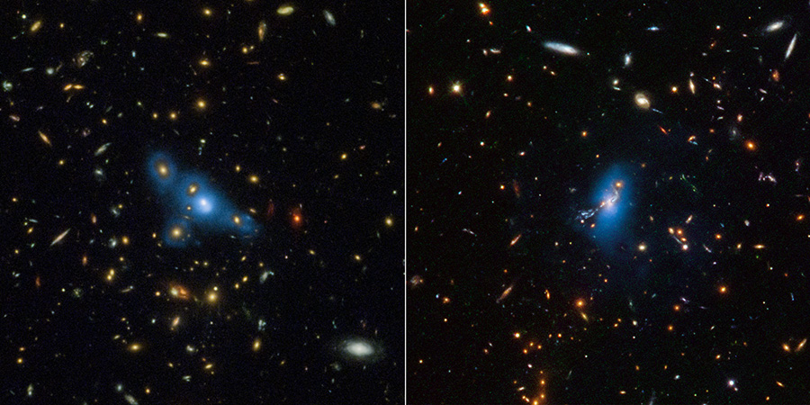 Hubble ile küme içi ışık