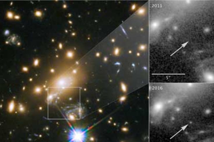 Hubble images most distant star