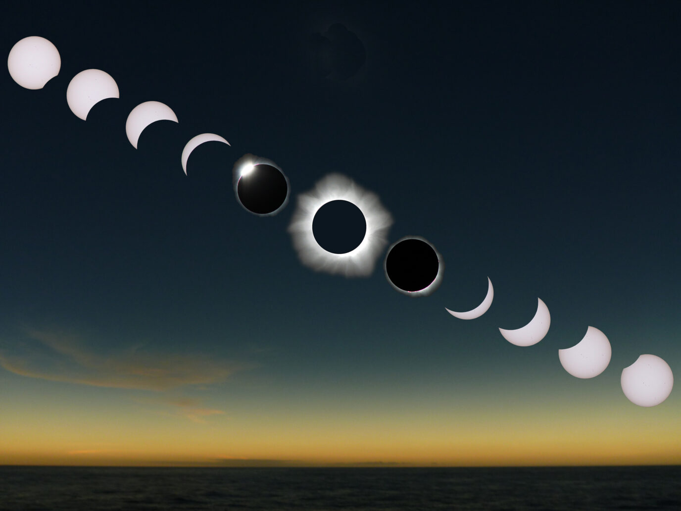 500 Days Until the Total Solar Eclipse Over Antarctica Sky