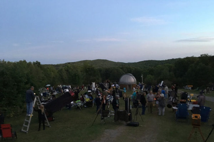 Stellafane observing field