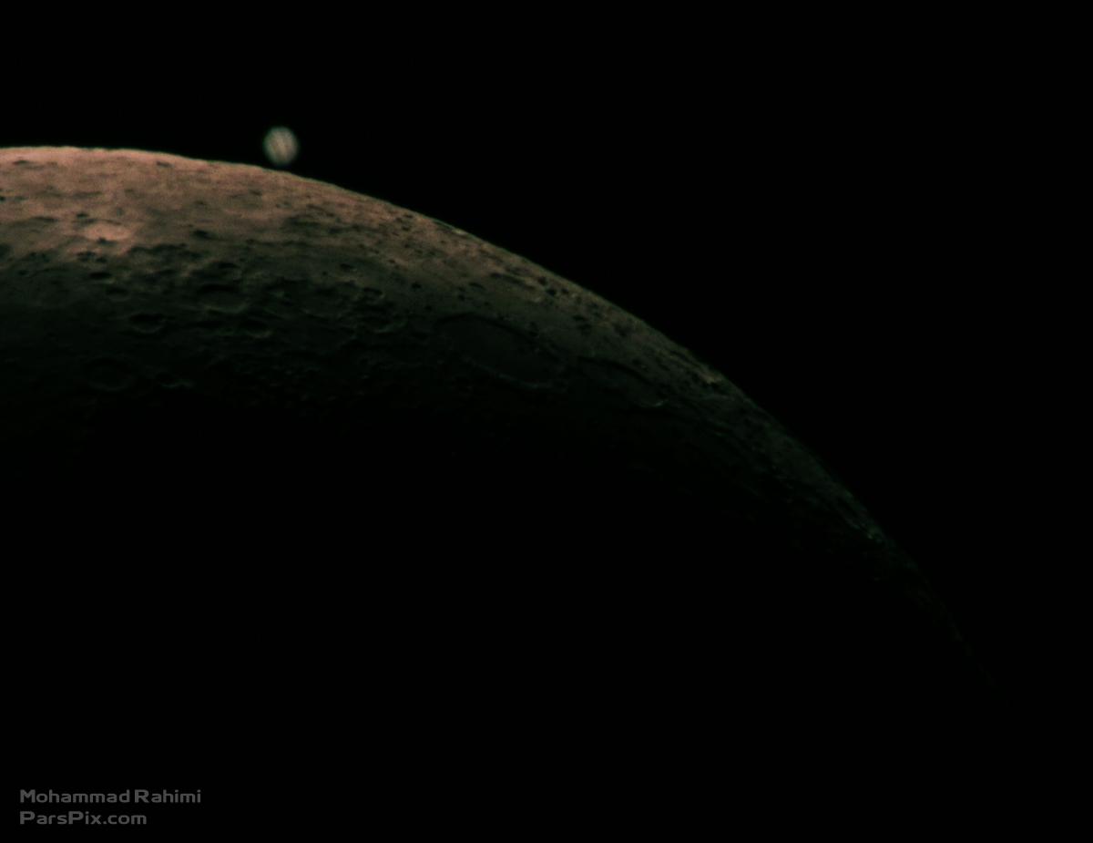 Occultation of Jupiter by the Moon Mohammad Rahimi Sky & Telescope