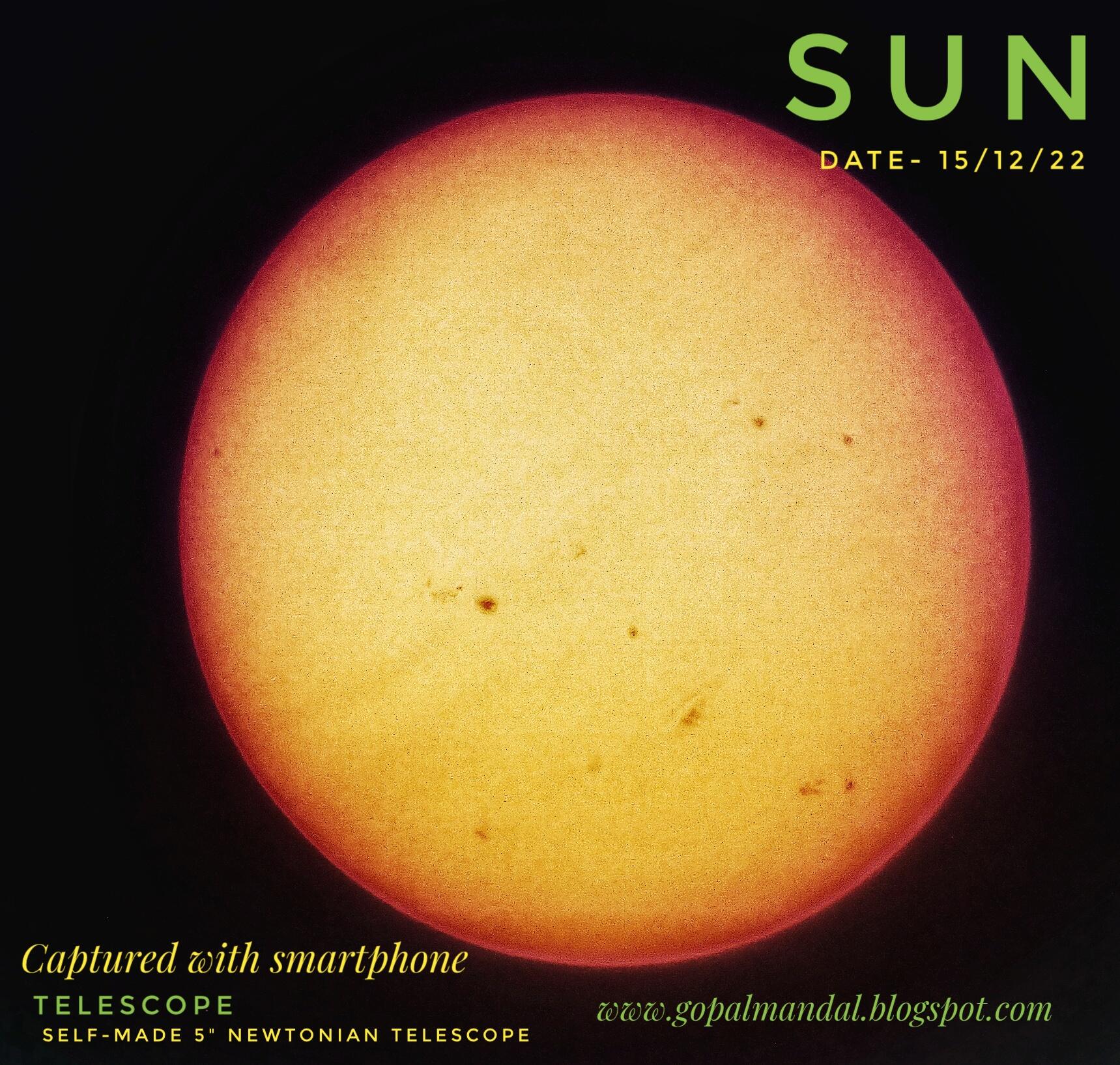 Sun and sun s spot sky telescope sky telescope