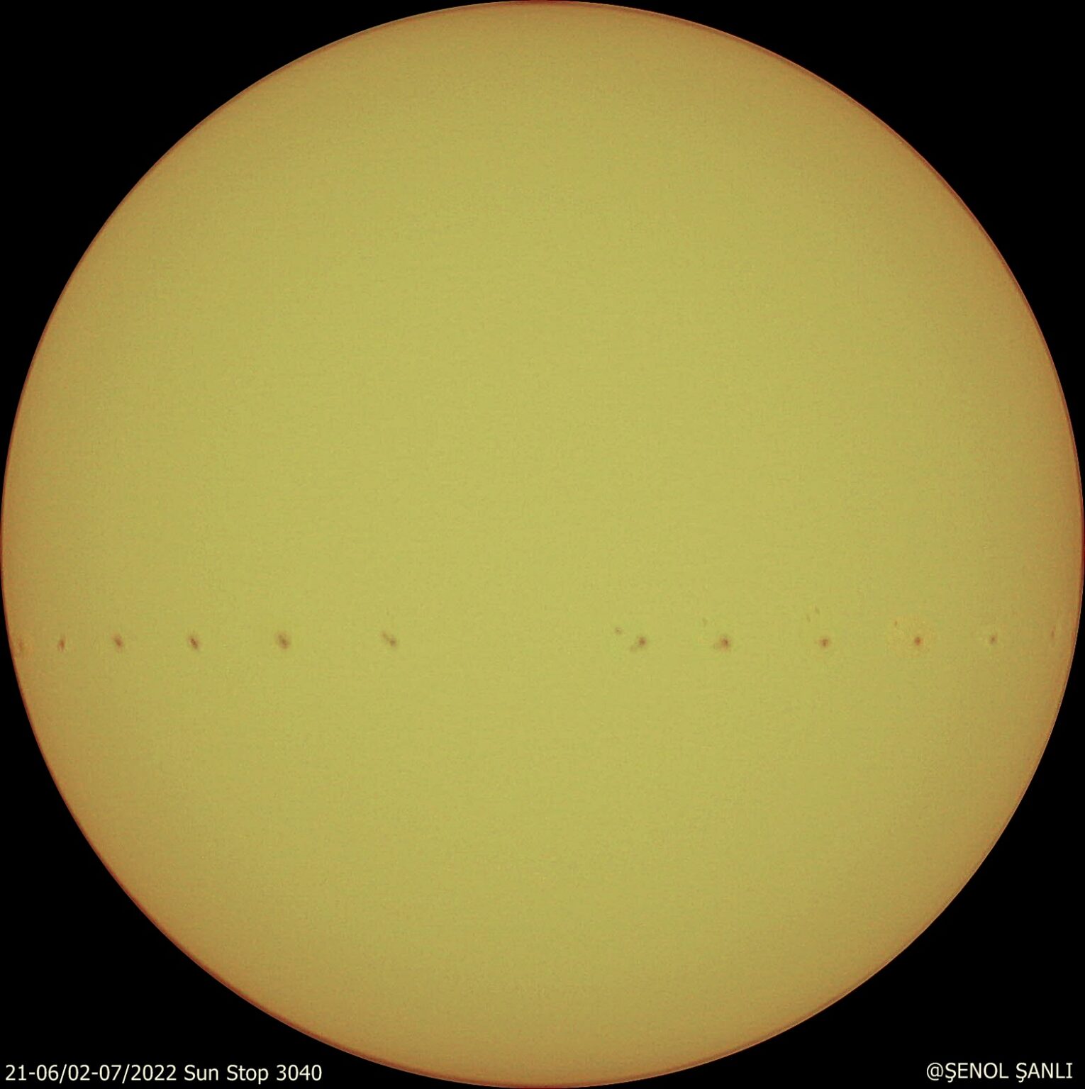 Ar 3040 Sunspot Sky And Telescope Sky And Telescope 