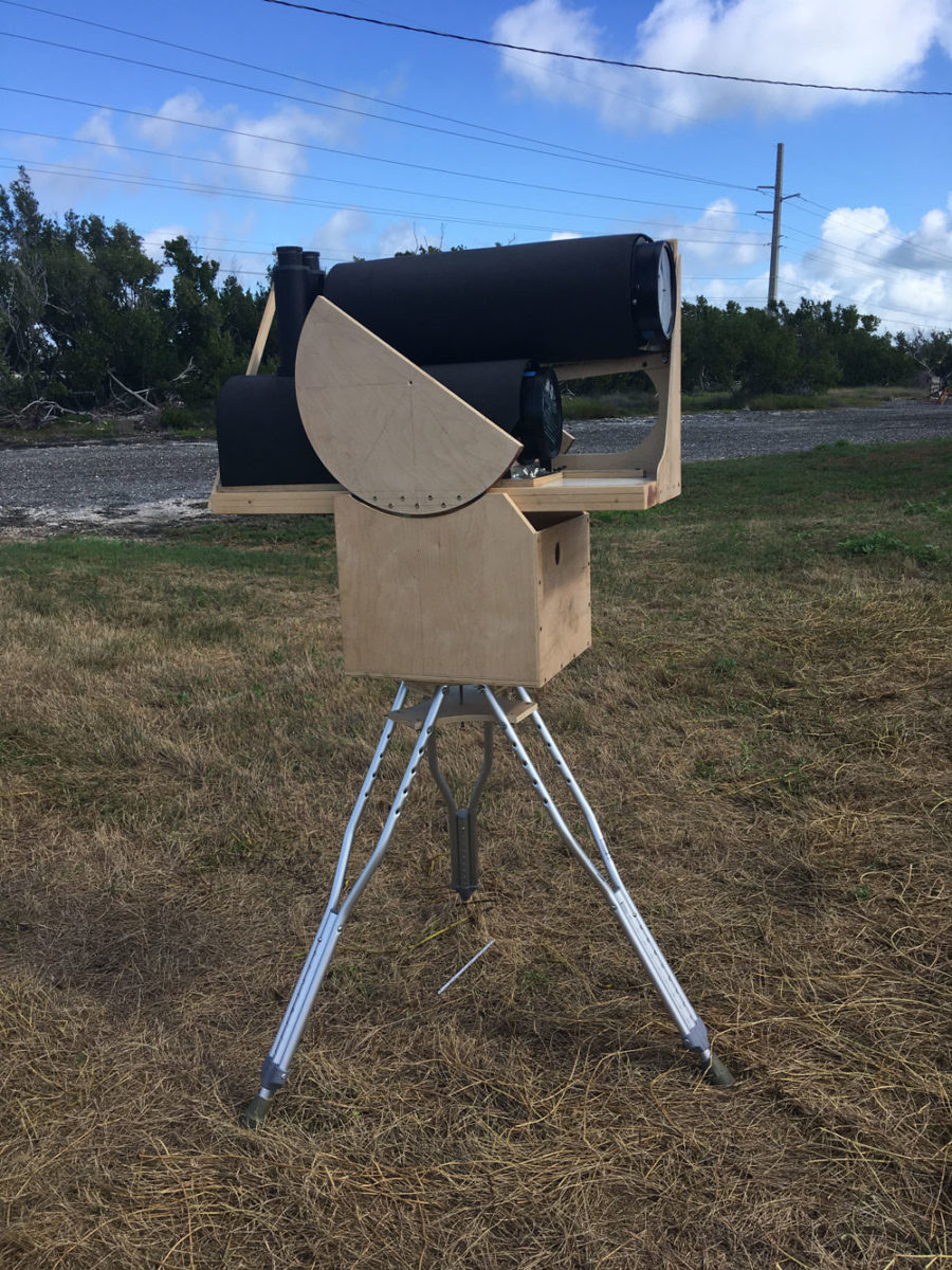 Asymmetrical Binocular Telescope