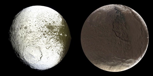 The two faces of Iapetus