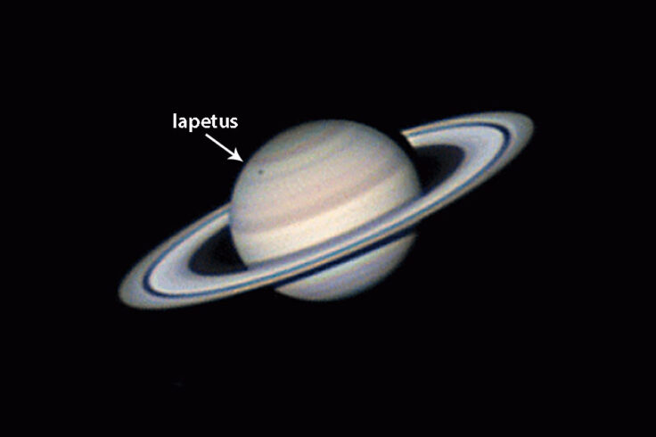 Iapetus transit single