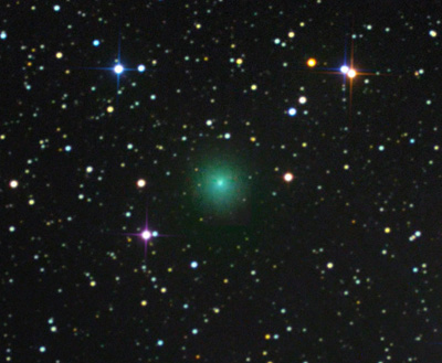 New comet Iwamoto on the run
