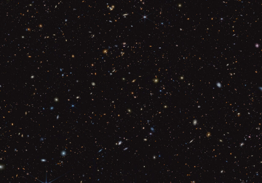 hubble deep field view