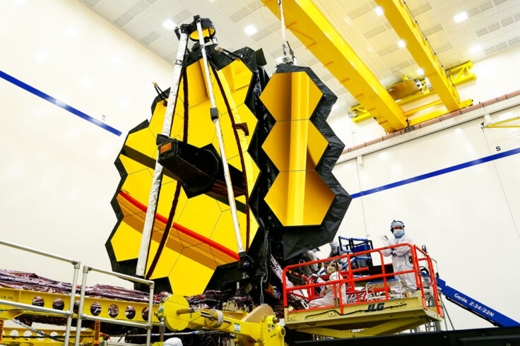 James Webb Space Telescope system test