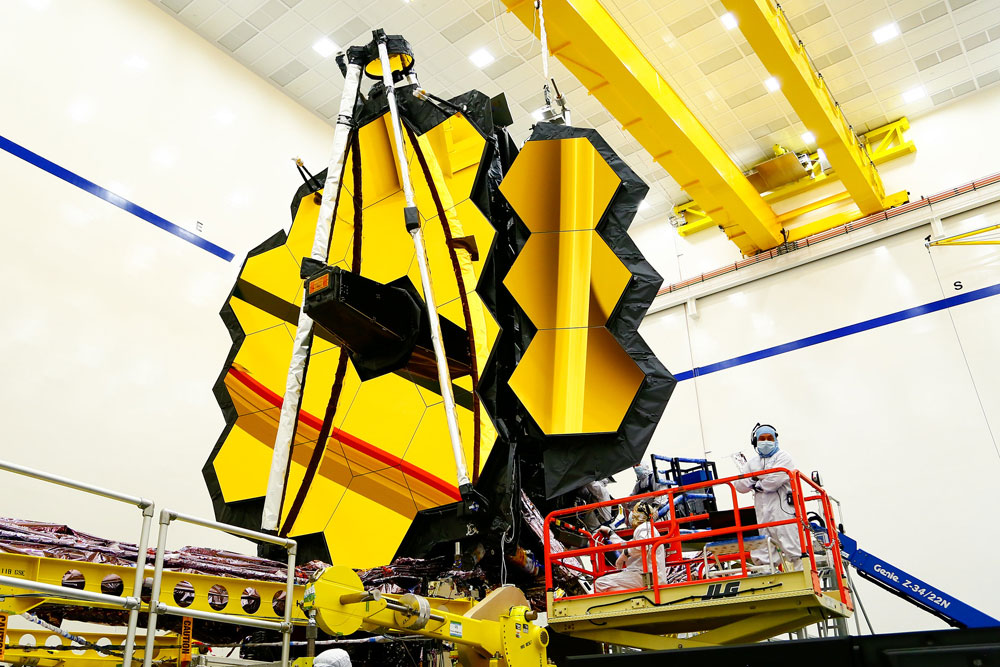 James Webb Space Telescope system test
