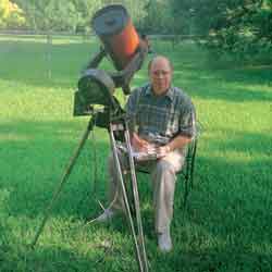 John McAnally & his 8-inch Schmidt-Cassegrain