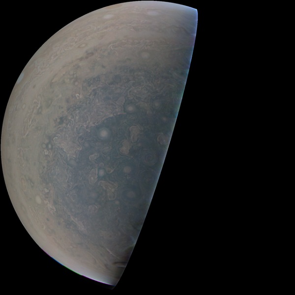 Jupiter's south pole