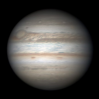 Jupiter at 10:31 UT February 27, 2012