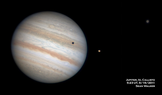 Jupiter on Sept. 19, 2011