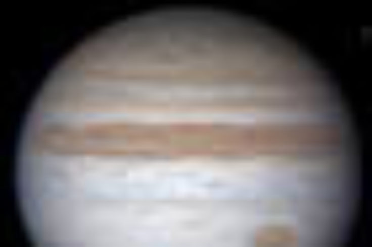 Jupiter's appearance in 2010