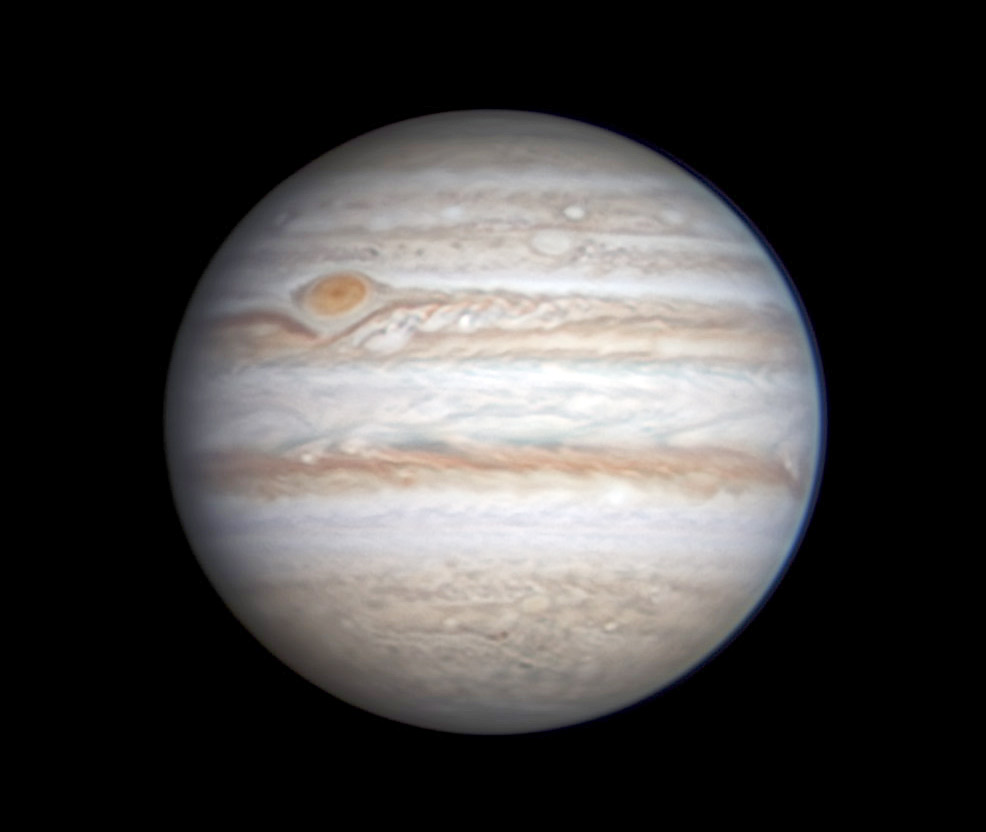 Jupiter with Great Red Spot, August 22, 2023
