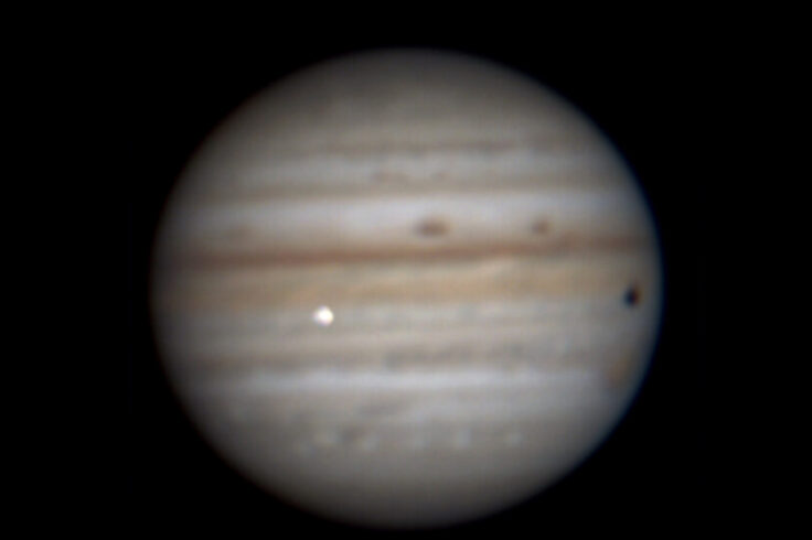 Possible Jovian impact flash