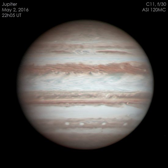 High resolution Jupiter Sky & Telescope Sky & Telescope