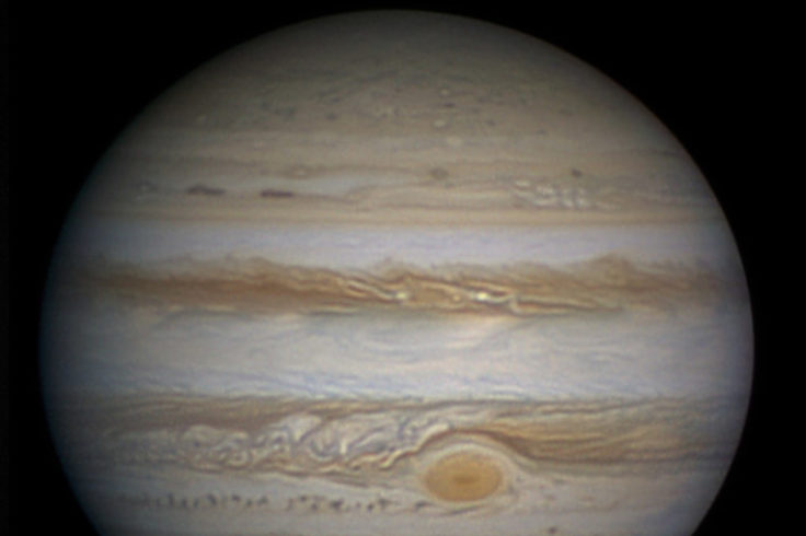Jupiter's appearance in February 2014