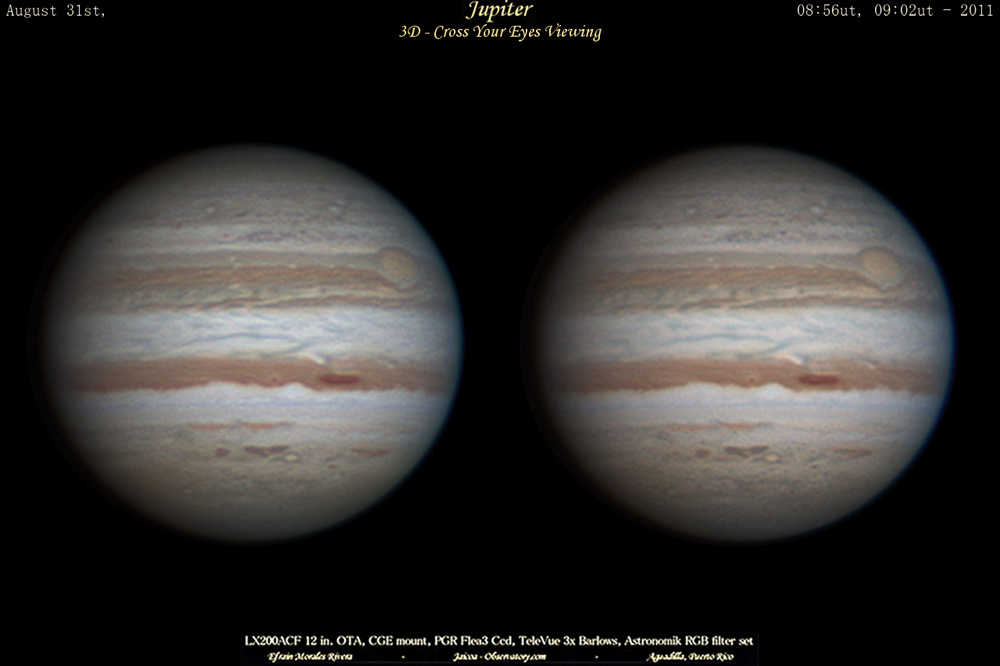 Jupiter, GRS | Efrain Morales Rivera - Sky & Telescope - Sky & Telescope